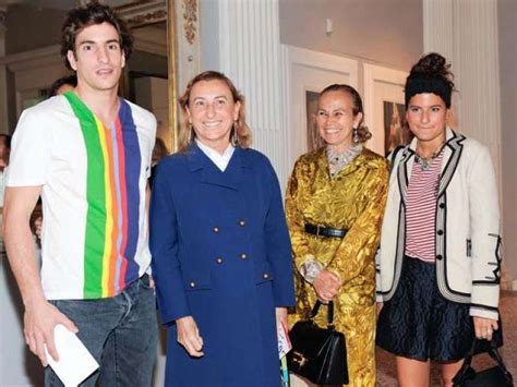 miuccia prada ha figli|miuccia prada children.